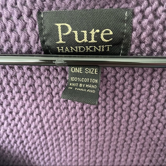 Pure Handknit Shawl - Picture 4 of 5